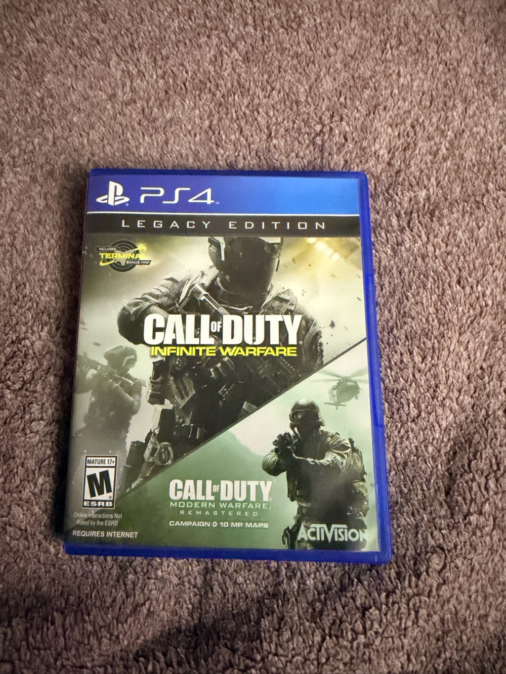 PS4 Call of Duty Infinite Warfare Legacy Edition - Blue Case